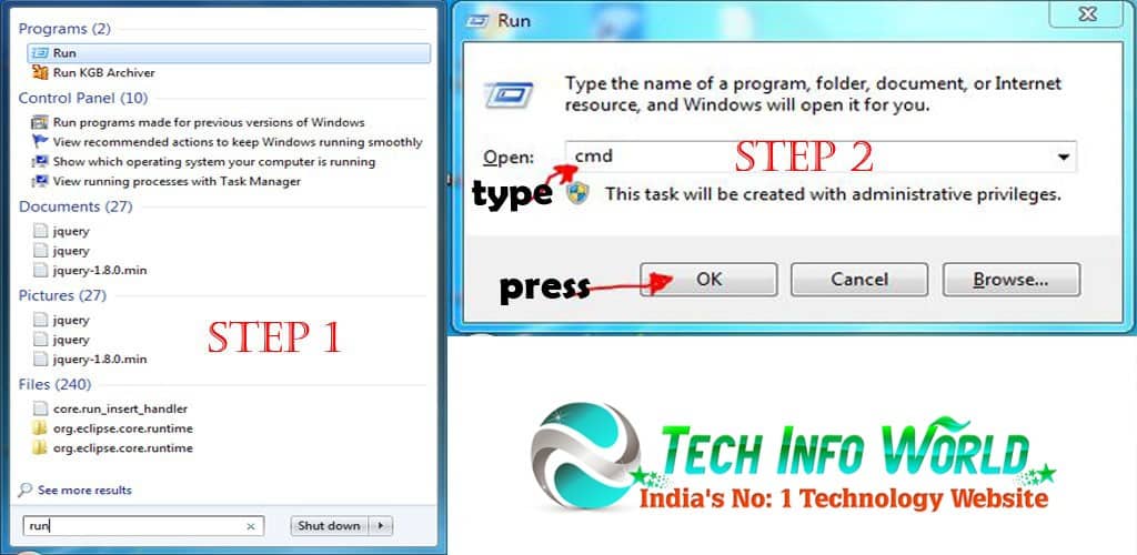 how to get ip address of webpage