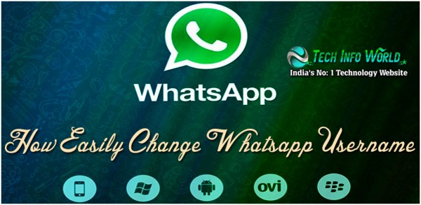 How To Easily Change The Whatsapp Username (updated) 2024