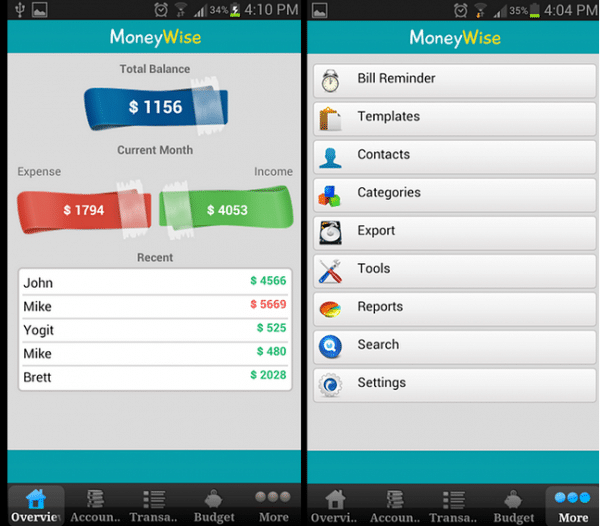 expense tracker intuit mint ios