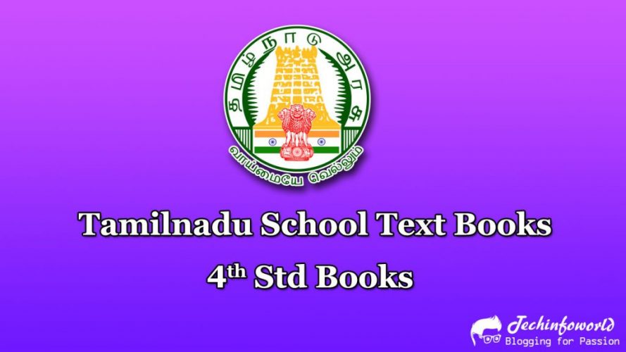 Tamilnadu 4th Standard Books Download PDF Samacheer Kalvi